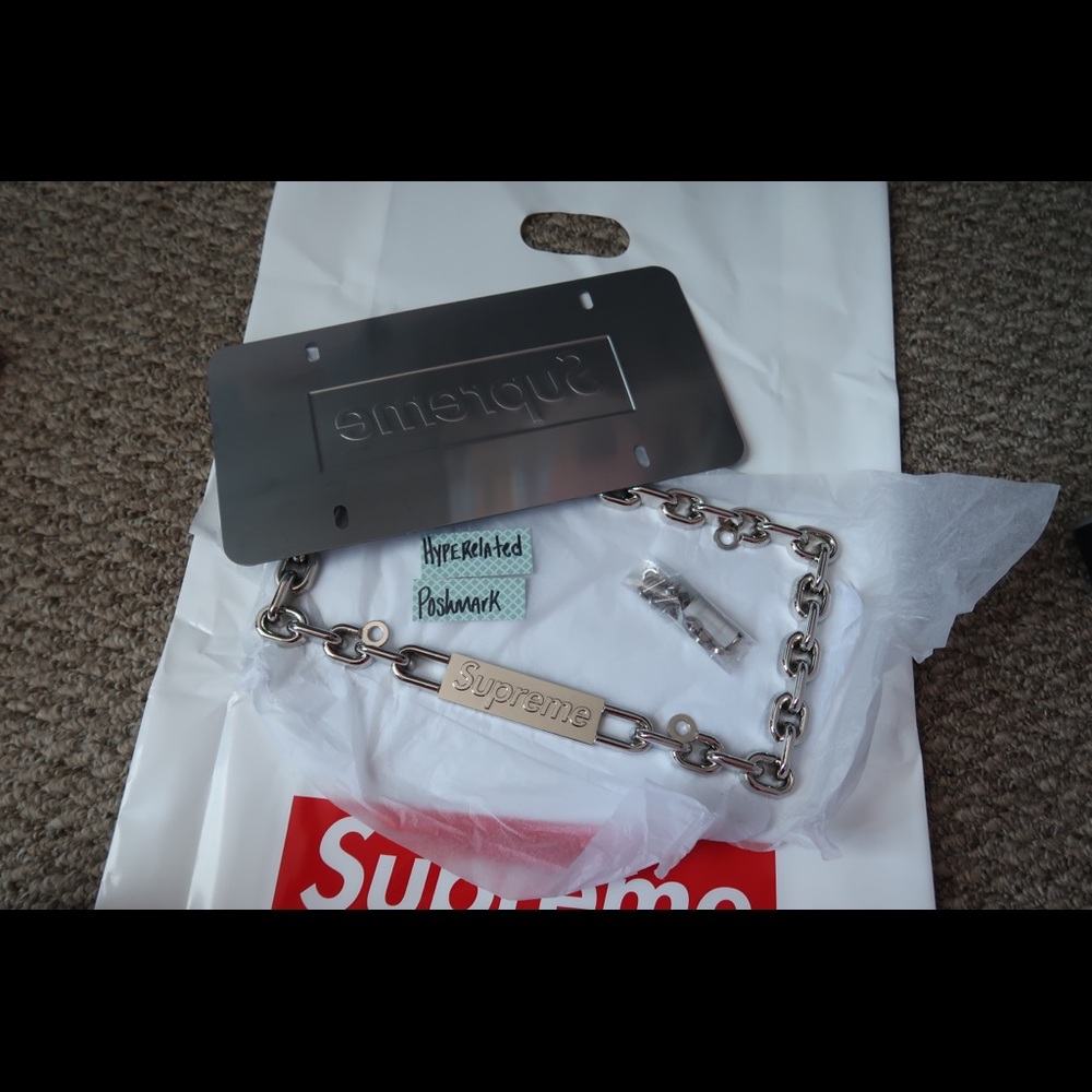 Supreme License Plate